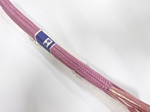 未使用品　正絹　手組帯締め